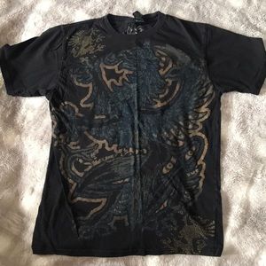 Artsy Distressed Graphic Tee